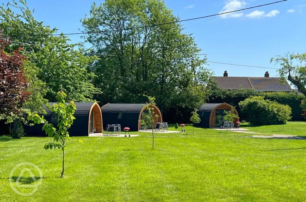 Ensuite glamping pods