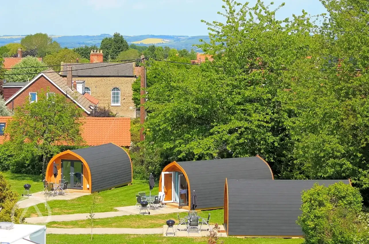 Ensuite glamping pods