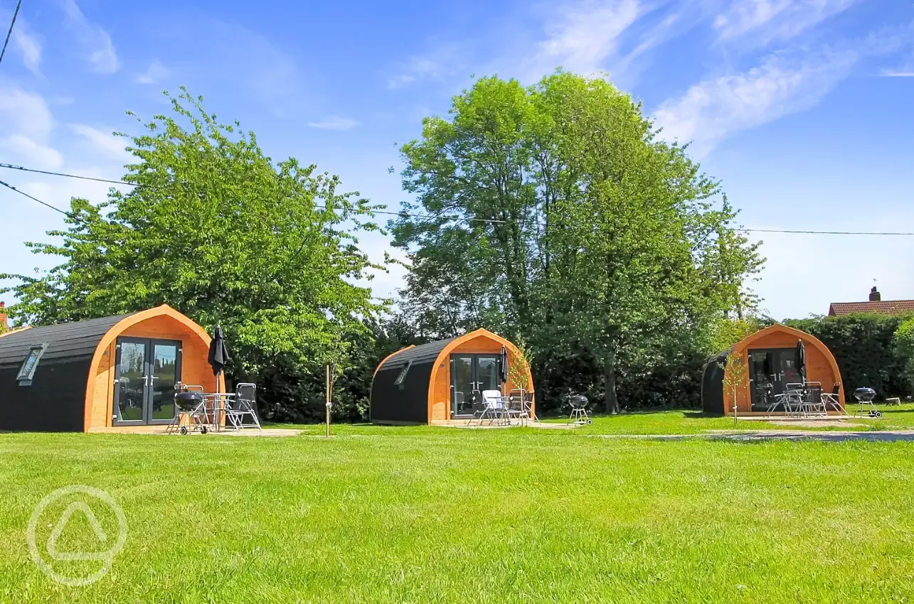 Ensuite glamping pods