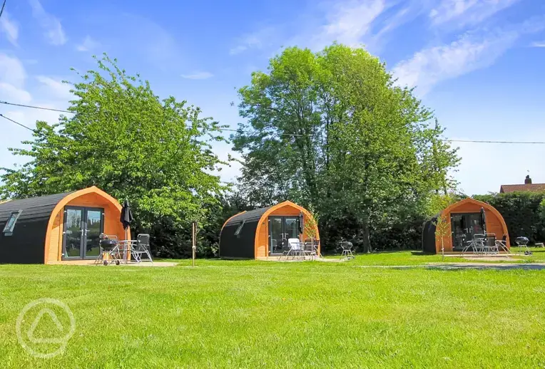 Ensuite glamping pods