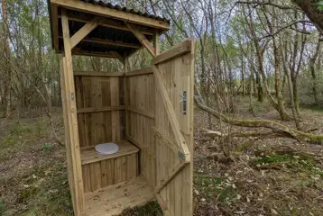 Cabin private compost toilet Cabin private compost toilet
