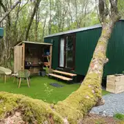 Glamping cabin