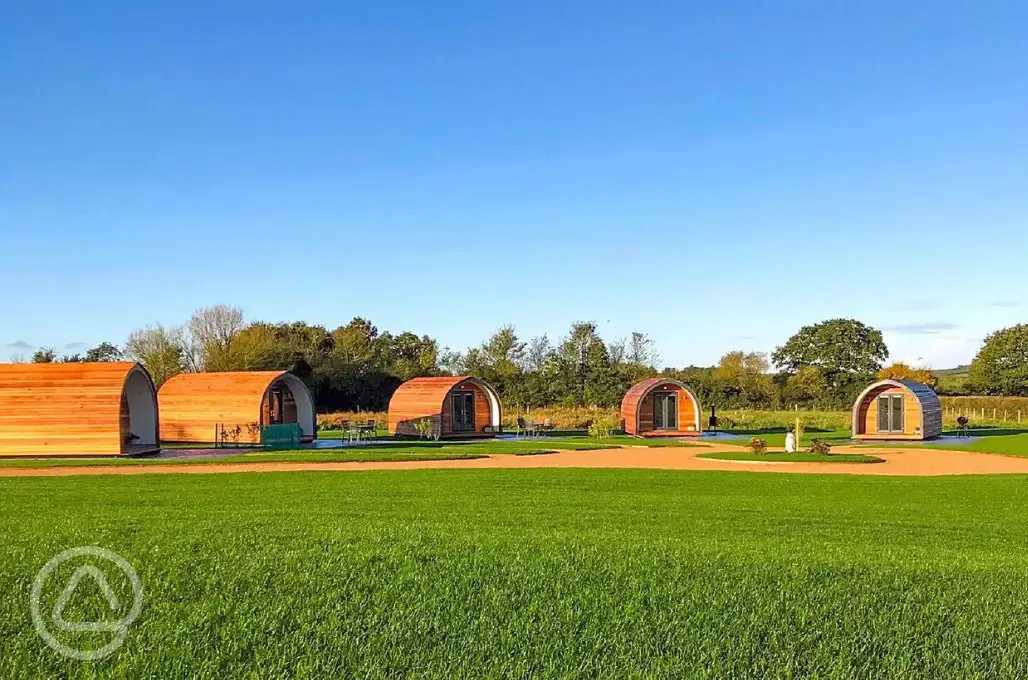 Glamping pods