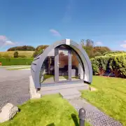 Ensuite glamping pod exterior Ensuite glamping pod exterior