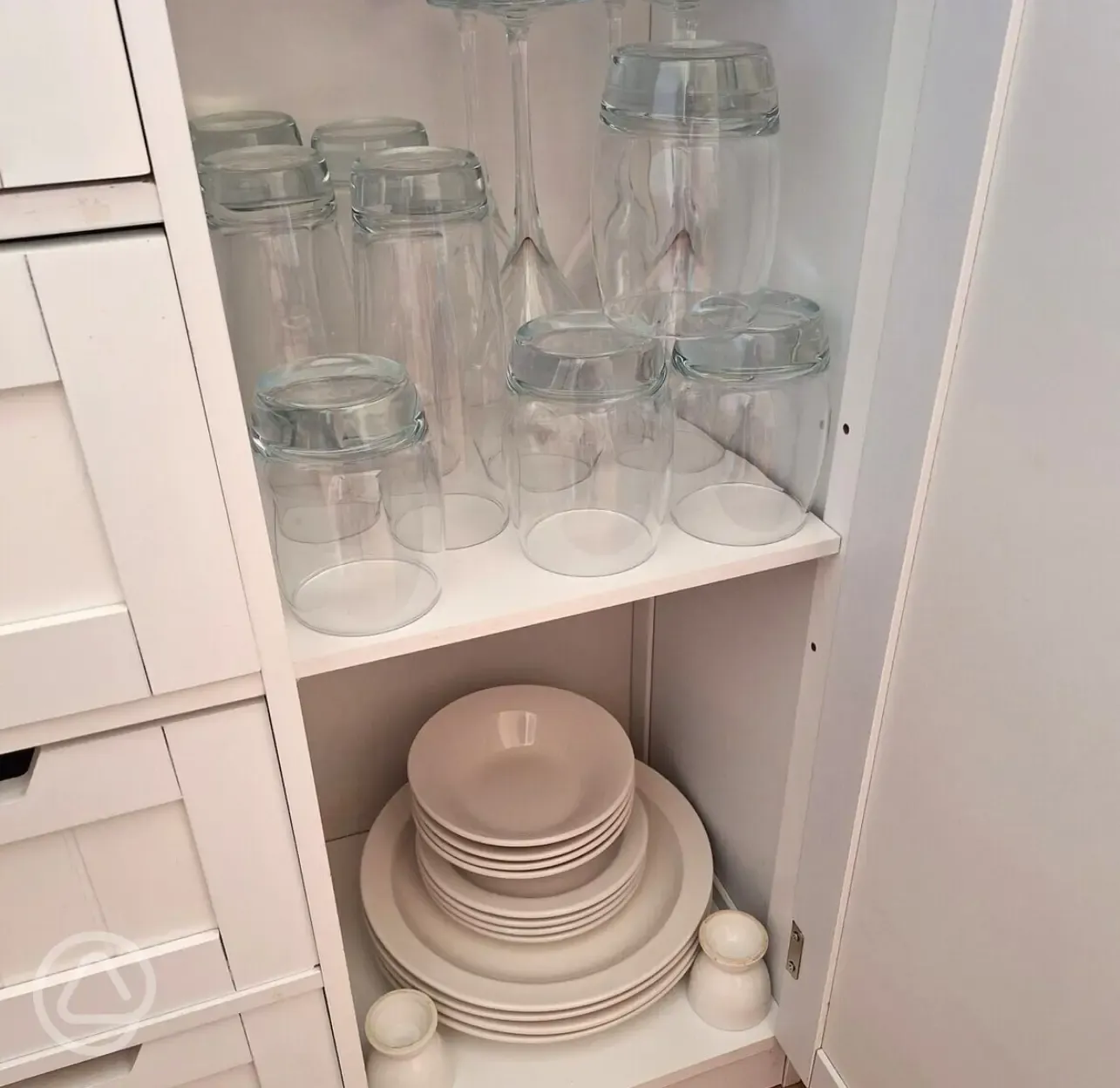 Glamping pod kitchen equipment