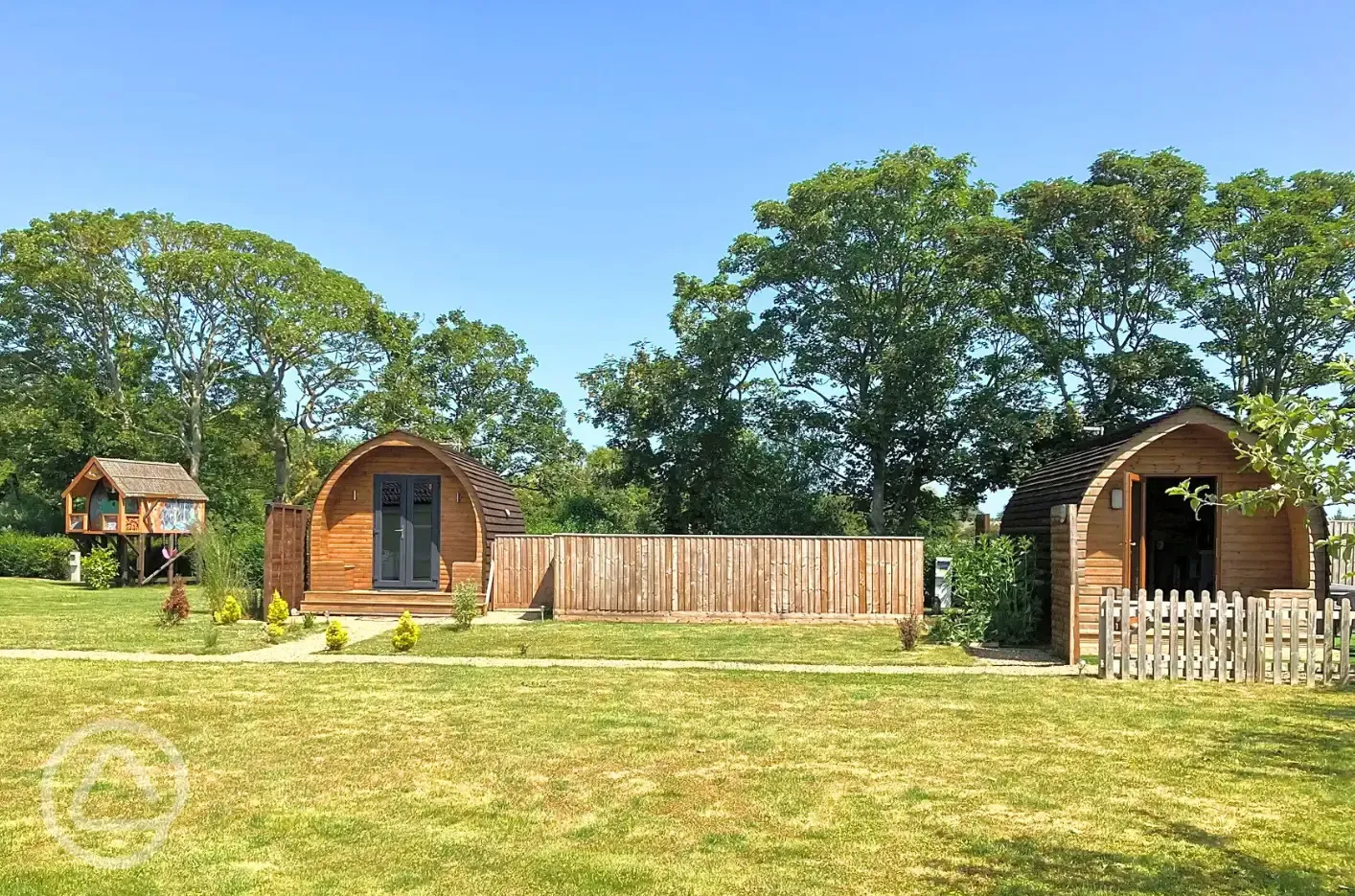 Glamping pods