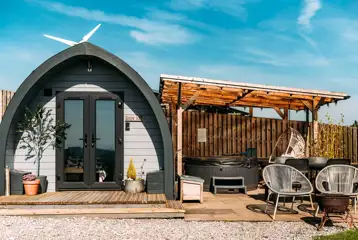 Buckhaw Brow glamping pod