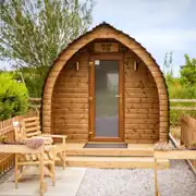 Deer camping pod