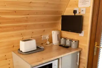 Camping pod kitchen facilities Camping pod kitchen facilities