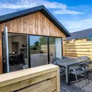 Ensuite cabins with outside seating Ensuite cabins with outside seating