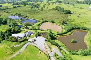 Lakeside Pod at Fron Farm Fishery, Aberystwyth, Ceredigion Lakeside Pod at Fron Farm Fishery, Aberystwyth, Ceredigion