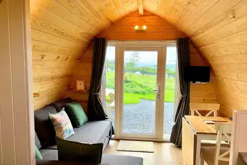 L-shaped sofa bed that folds out to a double bed (bedding provided) L-shaped sofa bed that folds out to a double bed (bedding provided)