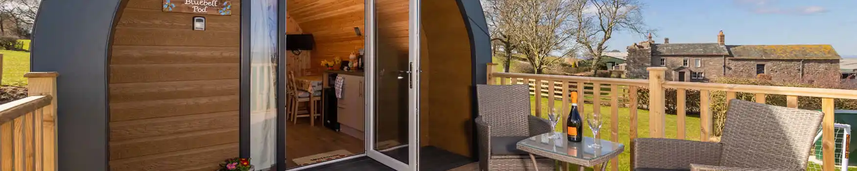 Penrith camping and glamping pods