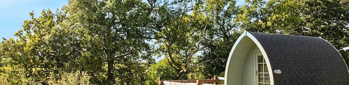 Camping pods in Glasgow and the Clyde Valley