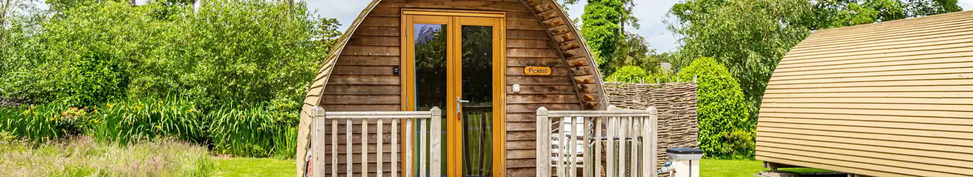 Carlisle camping and glamping pods