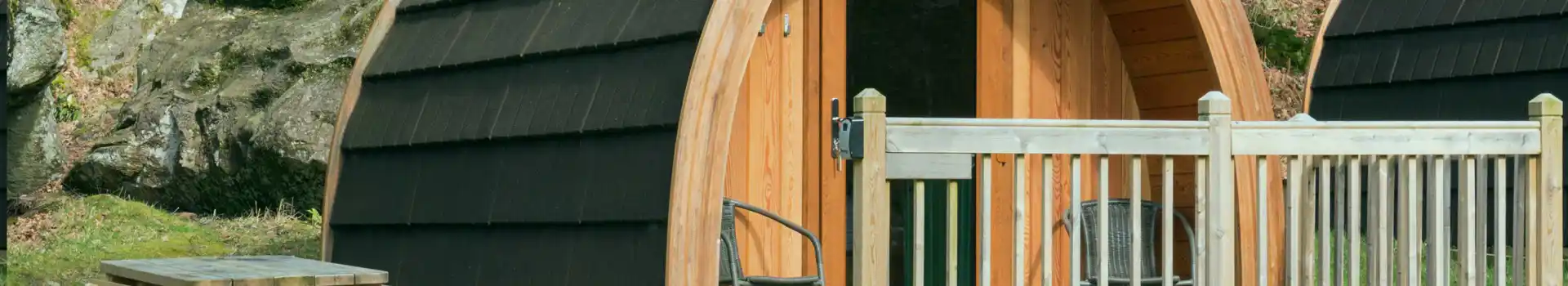 Shrewsbury camping and glamping pods