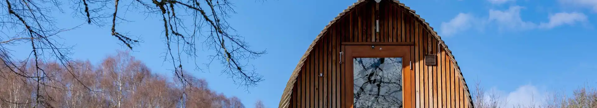 Glasgow camping and glamping pods