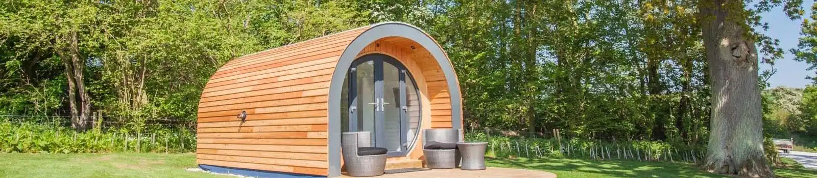 Camping and glamping pods in Pickering