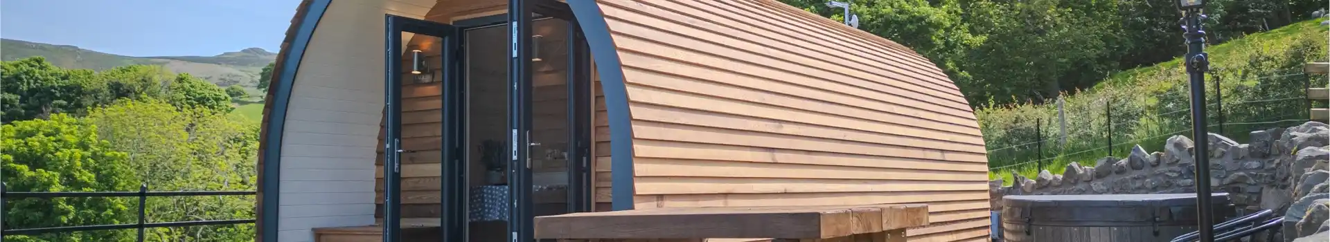 Glamping pods