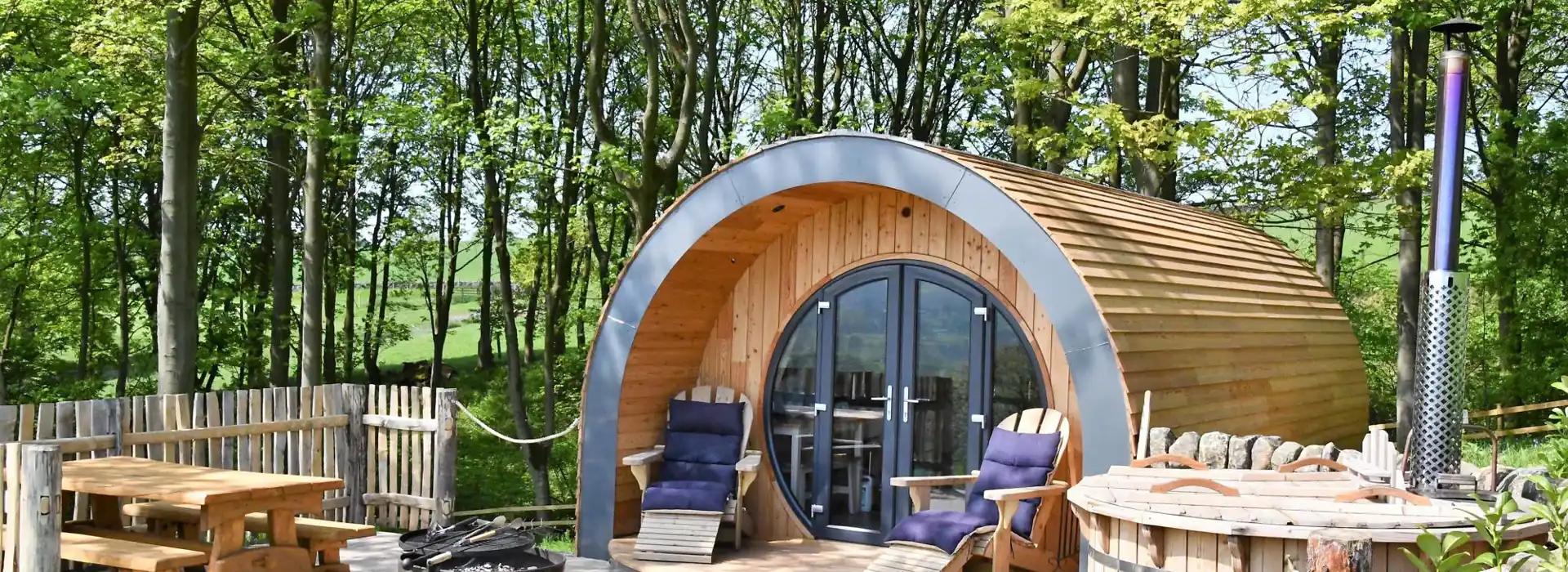 Glamping pods near me