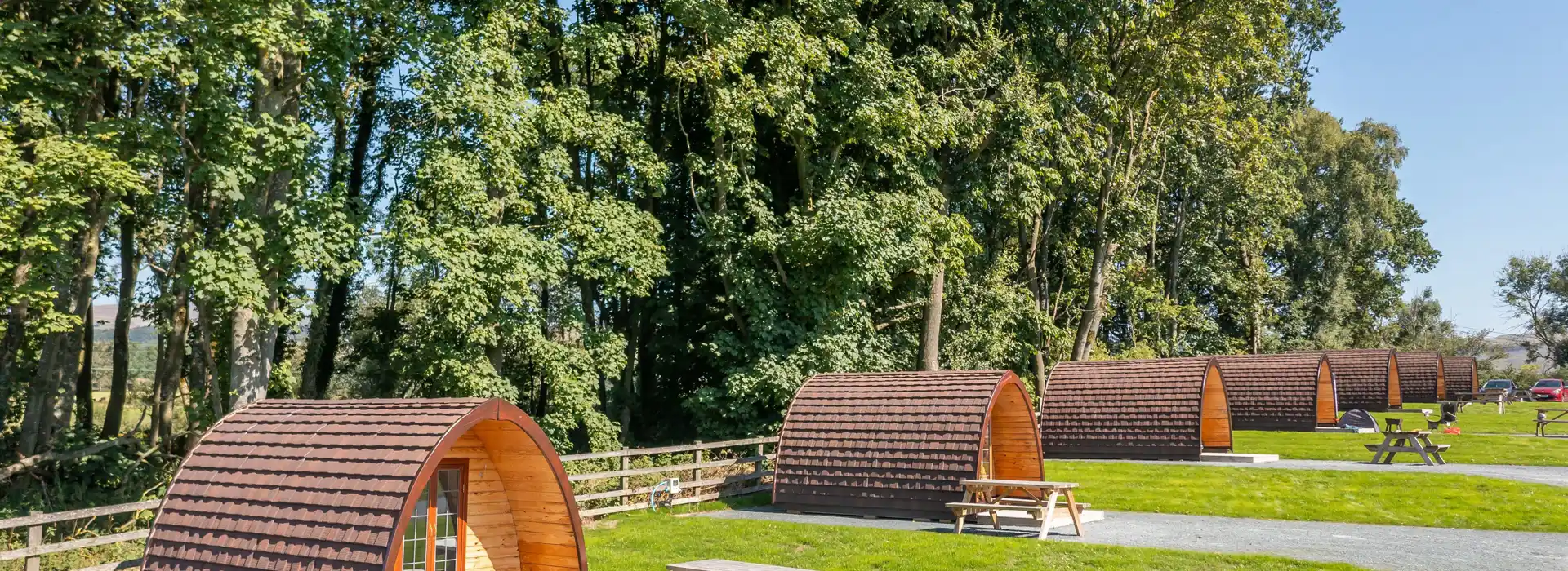 Camping pods near me