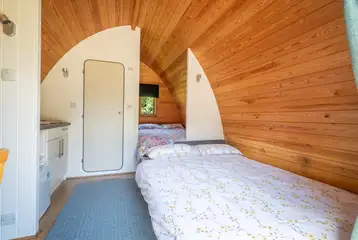 Bunny ensuite glamping pod sofa bed Bunny ensuite glamping pod sofa bed