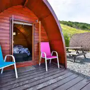 Mountain View Camping Pod , Bwlchgwyn Farm Campsite and Pony Trekking Centre