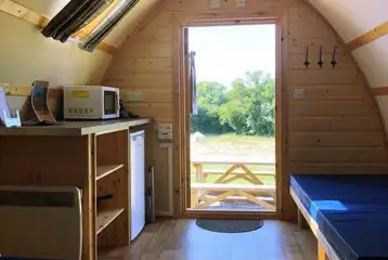 Small Quantock Wigwam interior