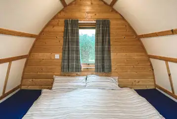 Small Quantock Wigwam interior