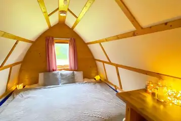 Vineyard Wigwam interior