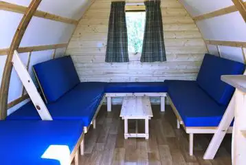 Vineyard Wigwam interior