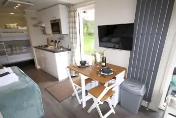 Merlin's Cabin kitchen