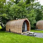 Glamping pod without a hot tub