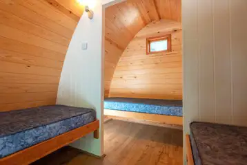 Camping pod (3 person) interior