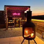VIP Ensuite Glamping Pods with Hot Tub, Tan Y Bryn Glamping