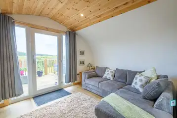 The Hedgehogs Hideout sofa
