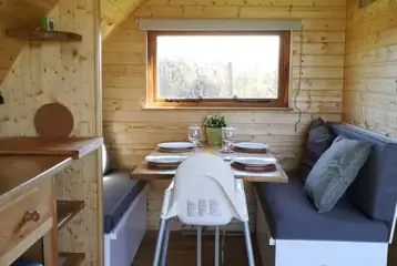 Tudwal pod dining table that converts to a double bed Tudwal pod dining table that converts to a double bed