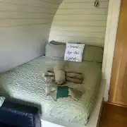 Ensuite glamping pod (four person) kitchen