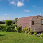 Ensuite glamping pod interior Ensuite glamping pod interior