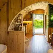 Luxury glamping pod