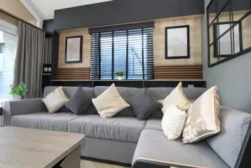 Ensuite Glamping Cabin sofa Ensuite Glamping Cabin sofa