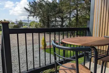 Blencathra camping pod outdoor seating Blencathra camping pod outdoor seating